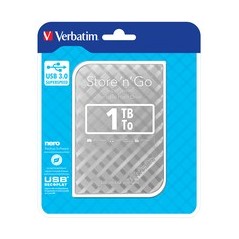 Verbatim Store 'n' Go 1TB Portable Hard Drive - USB 3.0 – Fast, Reliable Storage for All Your Needs!
